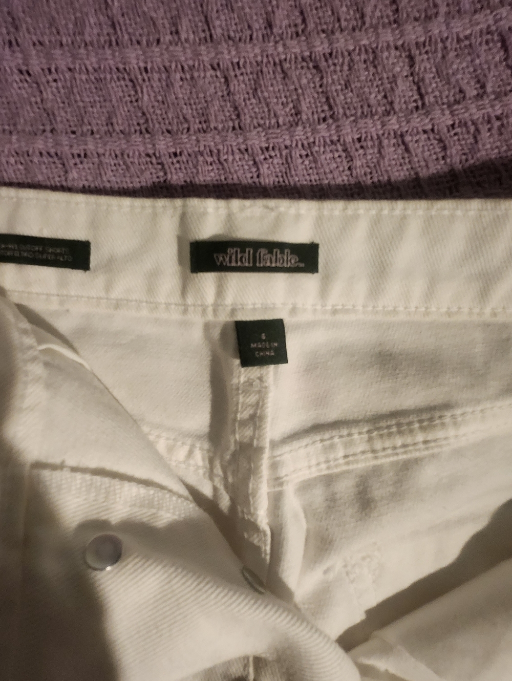 White Wild Fable High-Rise Jeans